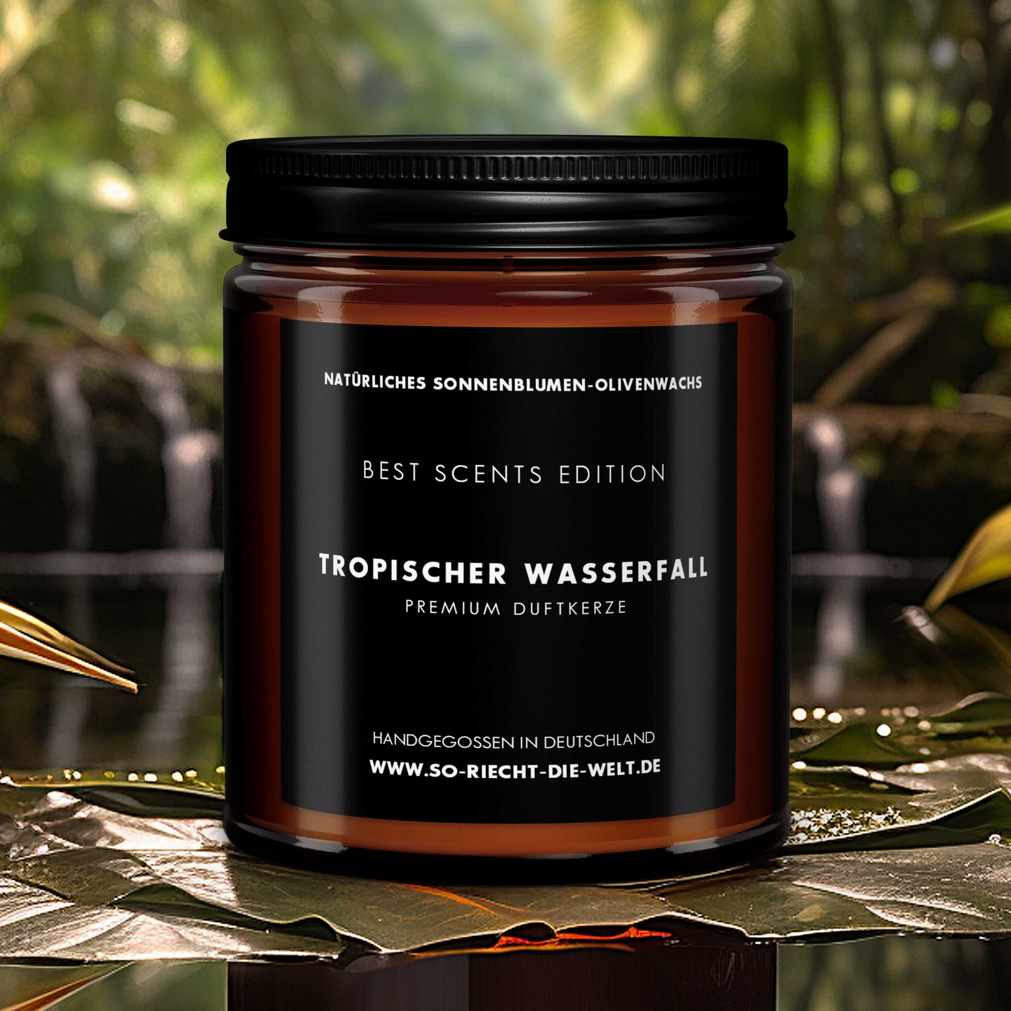 Tropischer Wasserfall Kerze - Best Scents Edition