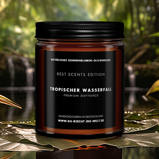 Tropischer Wasserfall Kerze - Best Scents Edition